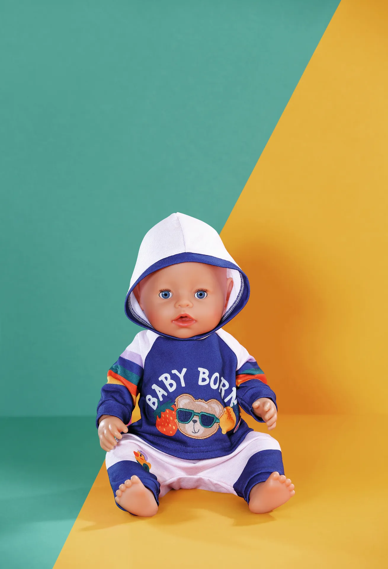 BABY born Jogging Suit Navy 43cm Puppen-Kleiderset – Bild 5