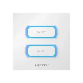 Synergy 21 LED Fernbedienung 2 Gang Smart Switch Zigbee 3.0 + 2,4GHz Bewegungssensor + Dimm *Milight/Miboxer* (w) Synergy 21 LED Fernbedienung 2 Gang Smart Switch Zigbee 3.0 + 2,4GHz Bewegungssensor + Dimm *Milight/Miboxer* (w)