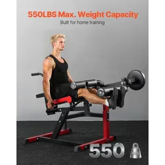 VEVOR Beinstrecker und Curl-Maschine, sitzende Bein-Drehstrecker für die Oberschenkel, verstellbares Gerät für Spezialübungen des Unterkörpers, Heim-Fitnessstudio Trainingsbank, 250 kg Tragkraft VEVOR Beinstrecker und Curl-Maschine, sitzende Bein-Drehstrecker für die Oberschenkel, verstellbares Gerät für Spezialübungen des Unterkörpers, Heim-Fitnessstudio Trainingsbank, 250 kg Tragkraft