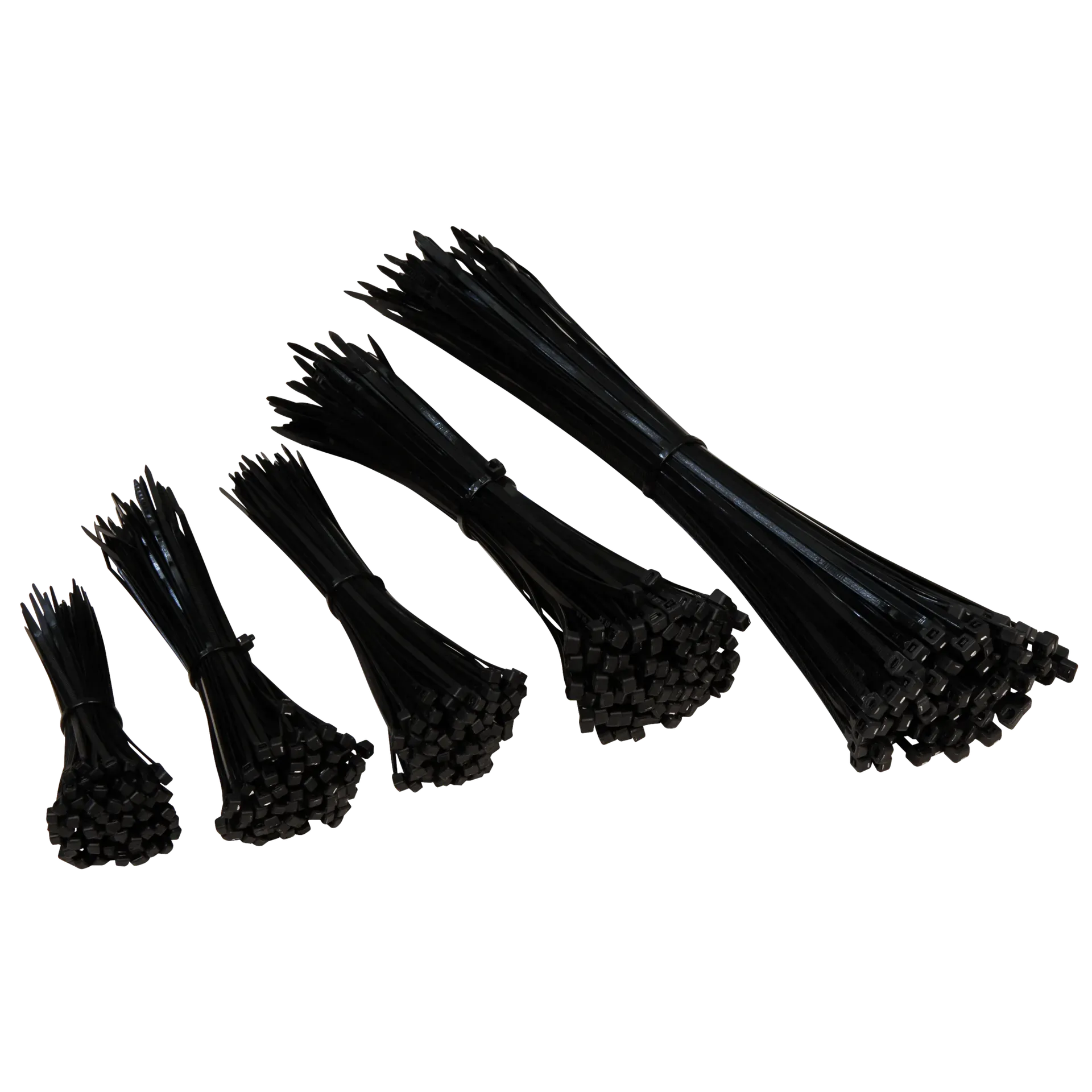 Kabelbinder Set McPower, 500er-Pack, schwarz, 5 Größen 100/140/160/200/300mm Kabelbinder Set McPower, 500er-Pack, schwarz, 5 Größen 100/140/160/200/300mm