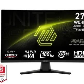 MSI MAG 274CQFDE Computerbildschirm 68,6 cm (27″) 2560 x 1440 Pixel Wide Quad HD Schwarz MSI MAG 274CQFDE Computerbildschirm 68,6 cm (27″) 2560 x 1440 Pixel Wide Quad HD Schwarz