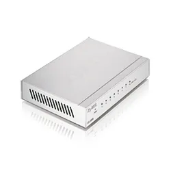 Zyxel Switch unmanaged Layer2 8 Port • 8x 1 GbE • Desktop • Lüfterlos • Metallgehäuse • GS-108BV5 Zyxel Switch unmanaged Layer2 8 Port • 8x 1 GbE • Desktop • Lüfterlos • Metallgehäuse • GS-108BV5