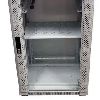 ALLNET 19″Schrank, 12HE, B600/T 600mm, Glastür, Lichtgrau, SNB-Serie, ALLNET 19″Schrank, 12HE, B600/T 600mm, Glastür, Lichtgrau, SNB-Serie,