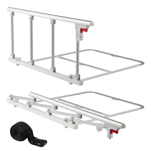 VEVOR Faltbares Bettgitter für Senioren, 97 cm Bettschutzgitter mit Befestigungsgurt, Rausfallschutz, Kantenschutz, Seniorenbettgitter, passend für King-Size-, Queen-Size-, Full-Size- & Twin-Betten VEVOR Faltbares Bettgitter für Senioren, 97 cm Bettschutzgitter mit Befestigungsgurt, Rausfallschutz, Kantenschutz, Seniorenbettgitter, passend für King-Size-, Queen-Size-, Full-Size- & Twin-Betten