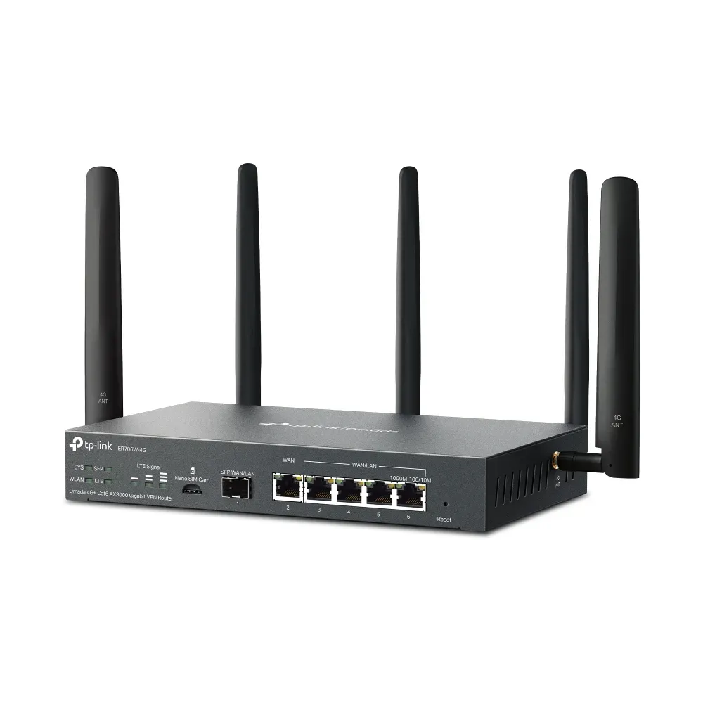 Omada by tp-link ER706W-4G - Omada AX3000 Gigabit VPN Router – Bild 2