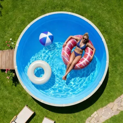 VEVOR Poolinnenfolie 3,5 m, Poolfolie für 120 cm Wandhöhe, Ersatzfolie aus PVC, Innenhülle 0,8 mm Stärke, Schwimmbadfolie UniBead, Austauschfolie, Geeignet für Oberirdische Pools, Blau – Bild 7