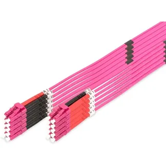 LWL Patchkabel, Duplex, LC > LC Stecker, Multimode OM4 LWL Patchkabel, Duplex, LC > LC Stecker, Multimode OM4