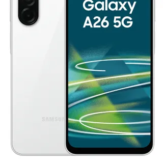 Samsung Galaxy A26 17 cm (6.7″) Hybride Dual-SIM Android 15 5G USB Typ-C 8 GB 256 GB 5000 mAh Weiß Samsung Galaxy A26 17 cm (6.7″) Hybride Dual-SIM Android 15 5G USB Typ-C 8 GB 256 GB 5000 mAh Weiß