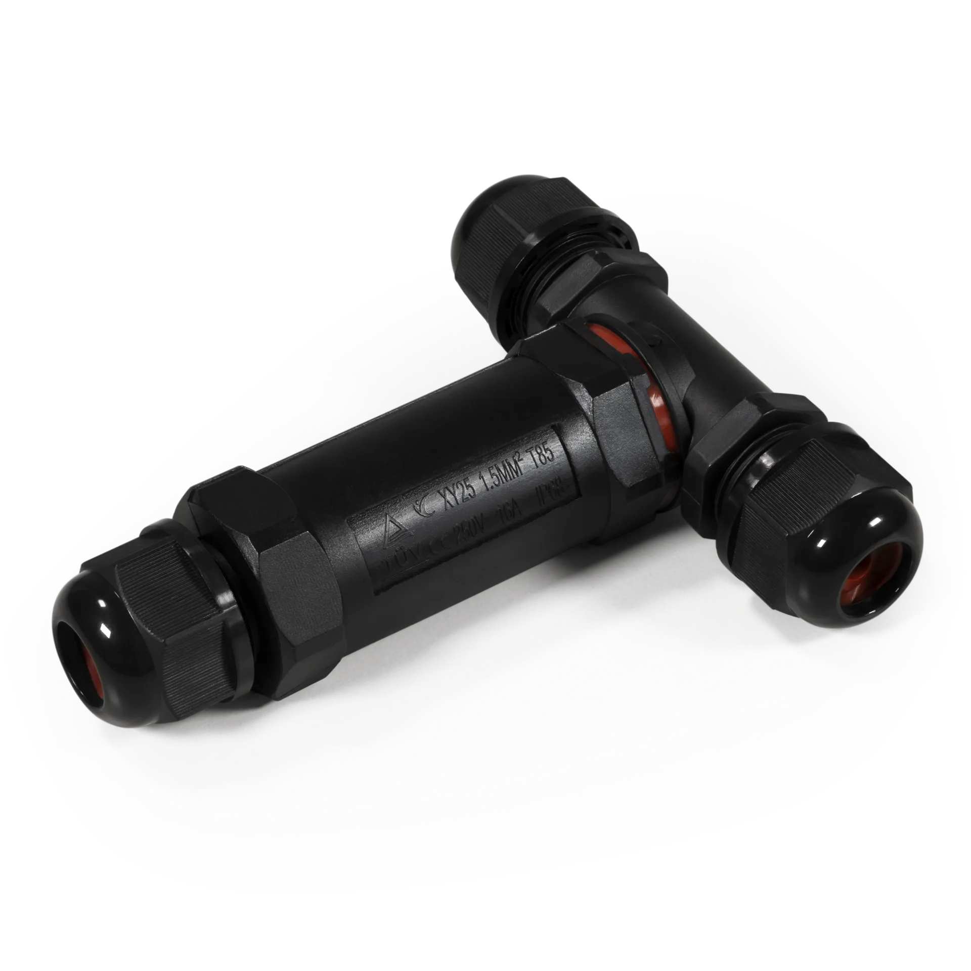 Kabelverbinder McPower, 110x94x29mm, IP68 – wasserdicht, 230V, 5-polig Kabelverbinder McPower, 110x94x29mm, IP68 – wasserdicht, 230V, 5-polig