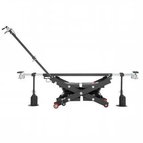 VEVOR Air Tragbare Hebebühne 3 t Tragkraft, max. 55 cm Hubhöhe, verstellbare tragbare Lufthebebühne mit Airbag & Stützfüßen & Radkeilen & Gummipads, robust für Limousinen, SUVs und Pickups – Bild 9