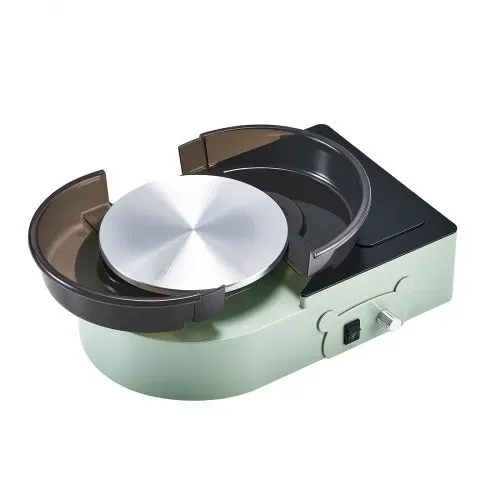 VEVOR Mini Töpferscheibe Maschine 158 mm Drehteller mit einstellbarer Rotationsgeschwindigkeit, elektrische Tonscheibe mit Tonformungswerkzeugen, geeignet für Heimwerken Töpferkurse, Grün – Bild 9
