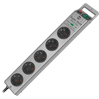 Super-Solid Steckdosenleiste 5-fach Super-Solid Steckdosenleiste 5-fach