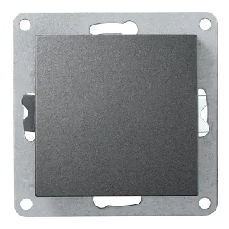 Wechselschalter McPower “Flair“, 250V~/10A, UP, anthrazit Wechselschalter McPower “Flair“, 250V~/10A, UP, anthrazit