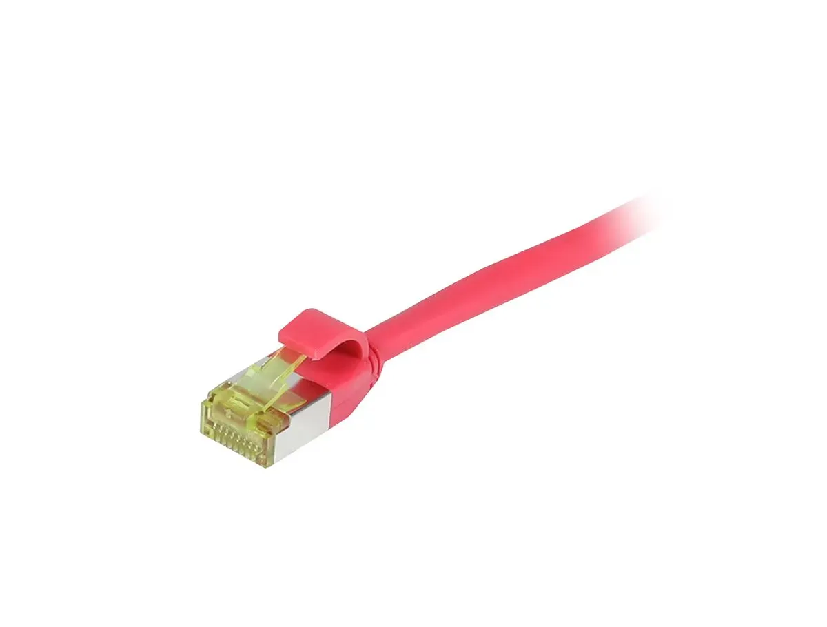 Patchkabel RJ45, CAT6A 500Mhz, 10m, rot, S-STP(S/FTP), slimline rund d=4,5mm, TPE/LSZH(Superflex), AWG28, mit CAT7 Rohkabel, Synergy 21 Patchkabel RJ45, CAT6A 500Mhz, 10m, rot, S-STP(S/FTP), slimline rund d=4,5mm, TPE/LSZH(Superflex), AWG28, mit CAT7 Rohkabel, Synergy 21