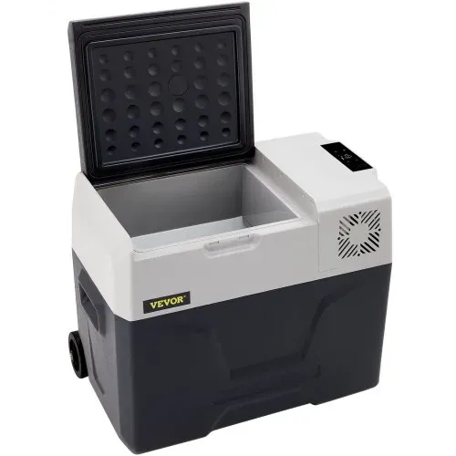 VEVOR Kompressor-Kühlbox 40 L mit App-Steuerung und Rädern für Unterwegs, -20 bis 20 °C, 12/24 V DC und 120/240 V AC, Tragbarer Auto-Kühlschrank mit USB-Anschluss für Camping, Wohnmobil, Boot und Lkw – Bild 8