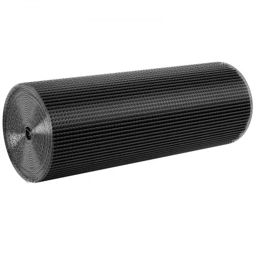 VEVOR Volierendraht 91 x 3048 cm, Gartenzaun, 1,06 mm Maschendrahtzaunrolle, Vinylbeschichtetes Drahtzaun für Hühnerstallbarrieren, Kaninchen- und Schlangenzäune, Geflügelgehege – Bild 10