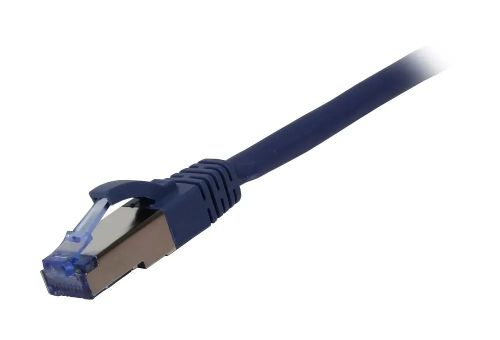 Patchkabel RJ45, CAT6A 500Mhz, 1.0m, blau, S-STP(S/FTP), Komponent getestet(GHMT certified), AWG26, Synergy 21 Patchkabel RJ45, CAT6A 500Mhz, 1.0m, blau, S-STP(S/FTP), Komponent getestet(GHMT certified), AWG26, Synergy 21