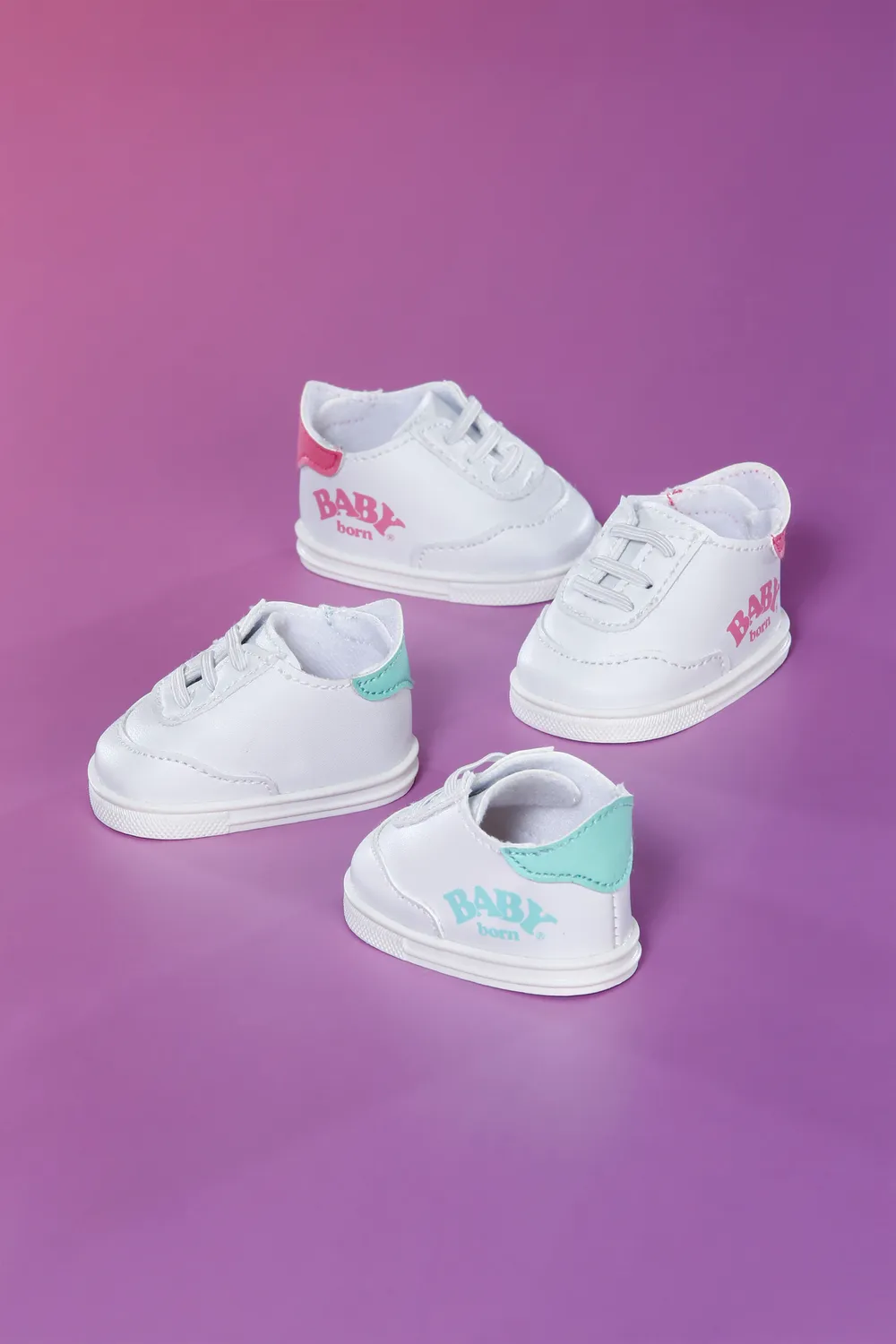 BABY born Sneakers 2 ass. 43cm Puppenschuhe – Bild 5