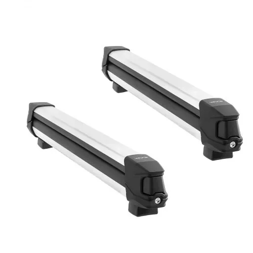 VEVOR Skiboard Snowboard Dachträger für bis zu 6 Paar Ski / 4 Snowboards, abschließbarer Skidachträger mit Gummipolsterung, Skihalter für die meisten geschlitzten Querträger (715 mm Ladebreite) – Bild 10