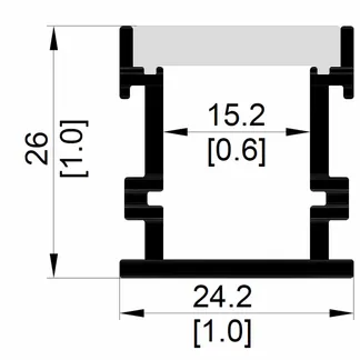 Synergy 21 LED U-Profil 200cm, ALU034 BIG Synergy 21 LED U-Profil 200cm, ALU034 BIG