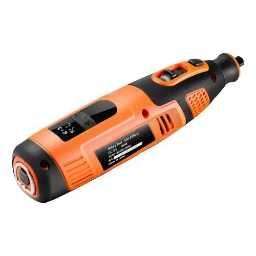 VEVOR 119-tlg. Akku-Multifunktionswerkzeug-Set, DC12V tragbares Mini-Rotationswerkzeug, 28 Gang 5000–32000 U/min, zum Gravieren, Schleifen, Polieren, Schnitzen, Schneiden, Heimwerken – Bild 9