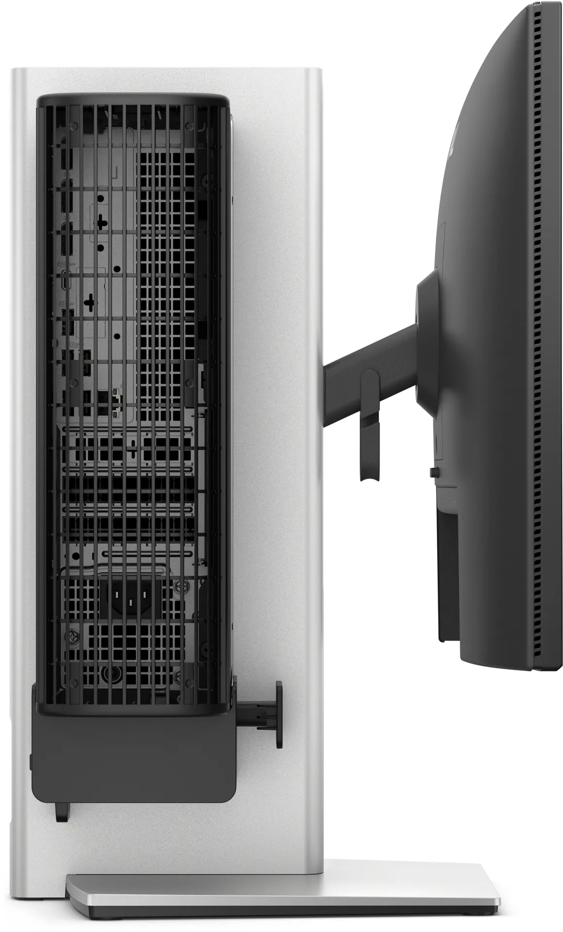 DELL Pro Slim OSS25 68,6 cm (27") Tisch/Bank Schwarz, Silber – Bild 7