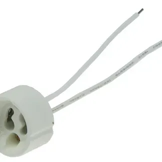 GU10 Lampenfassung, 230V / 100Watt Keramik Fassung mit 11cm Kabel GU10 Lampenfassung, 230V / 100Watt Keramik Fassung mit 11cm Kabel