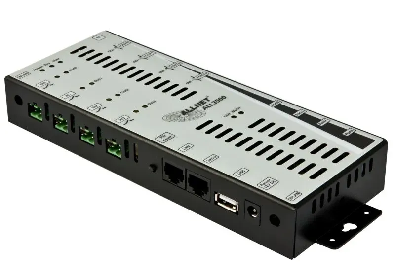 ALLNET MSR Zentrale "ALL3500v2" inkl. 4 Sensor Ports & WLAN für IP Gebäude Automation – Bild 3