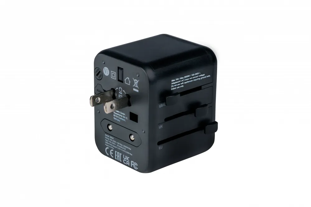 Verbatim 49543 Netzstecker-Adapter Universal Schwarz Verbatim 49543 Netzstecker-Adapter Universal Schwarz