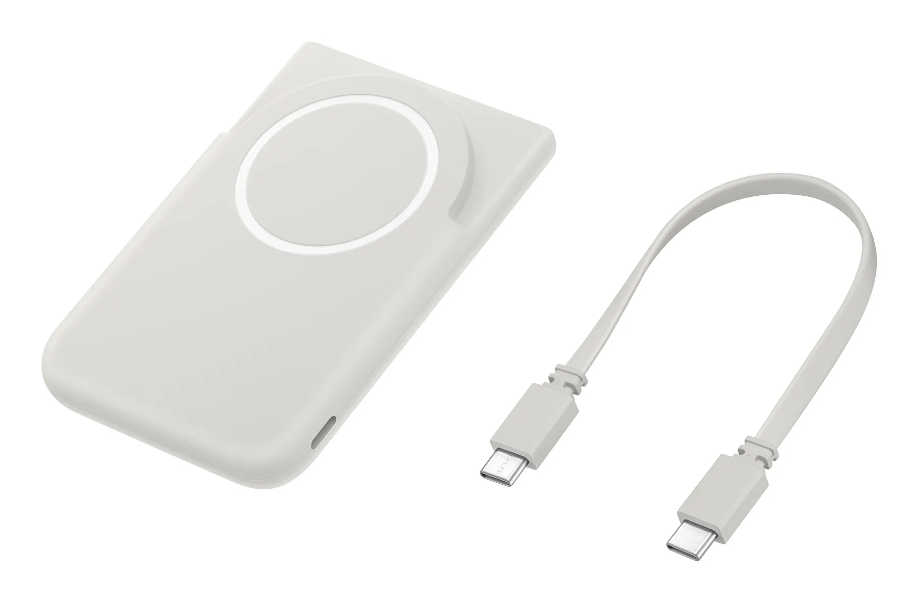 Samsung EB-U2500XJEGWW Powerbank 5000 mAh Kabelloses Aufladen Grau – Bild 4