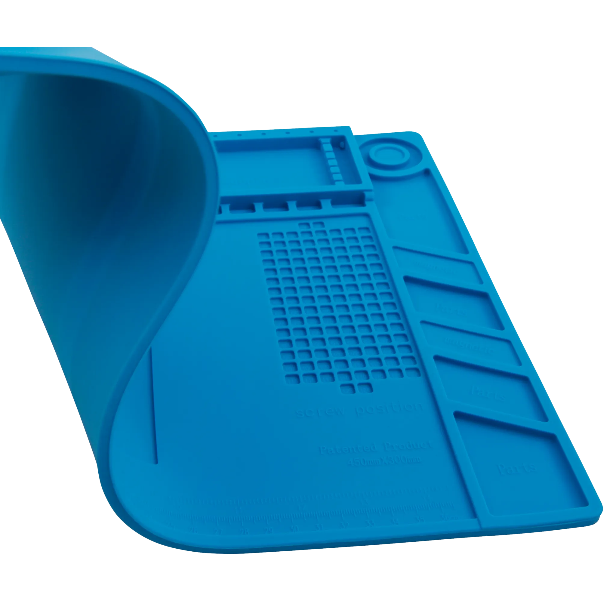 Silikon-Lötmatte McPower ''LM-16'' 45x30cm, Hitzebeständig, Antistatisch – Bild 4