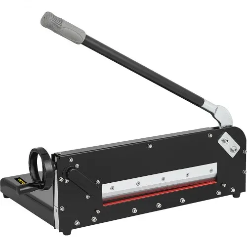 VEVOR Papierschneider SG-299A4 Papierschneidemaschine 63,5 x 36,3 x 40,6 cm Papier Schneidegerät zum Schneiden von Papier Hebelschneider Pulverbeschichtung 45HRC Papierschneidegerät – Bild 8