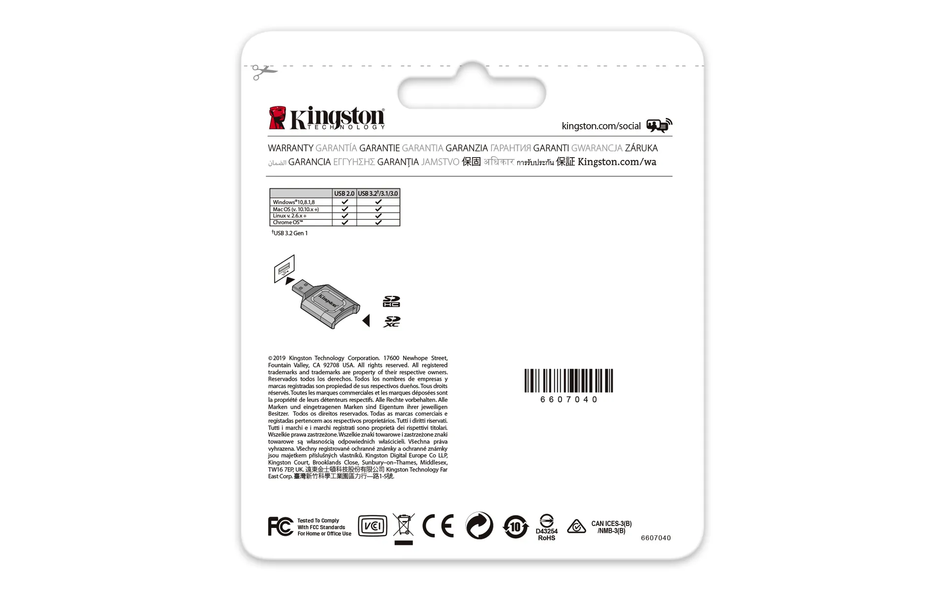 Kingston Technology MobileLite Plus Kartenleser USB 3.2 Gen 1 (3.1 Gen 1) Type-A Schwarz – Bild 4