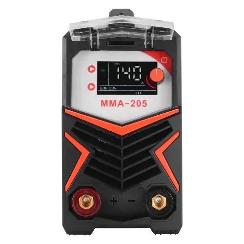 VEVOR MMA-Schweißgerät, 205A 2-in-1 MMA Lift TIG-Stabschweißgerät, IGBT-Inverter-Schweißgerät mit Digitalanzeige, Hot Start Arc Force Anti-Stick (Lift-Brenner nicht im Lieferumfang enthalten) – Bild 8