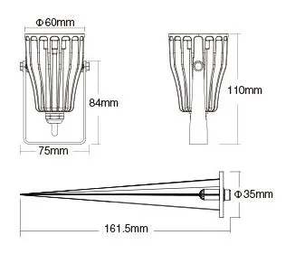 MiBoxer FUTC04 LED Garten Lampe 6W RGB-WW (RGB-CCT) mit Funk und WLAN IP65 230V – Bild 4