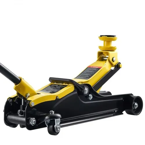 VEVOR Hydraulischer Rangierwagenheber 2,5 t Tragkraft, Flacher Wagenheber aus Stahl mit Einkolben-Schnellhubpumpe & SUV-Adaptern, Autoheber für Limousinen, 85–320 mm Hubbereich, Rennwagenheber – Bild 10