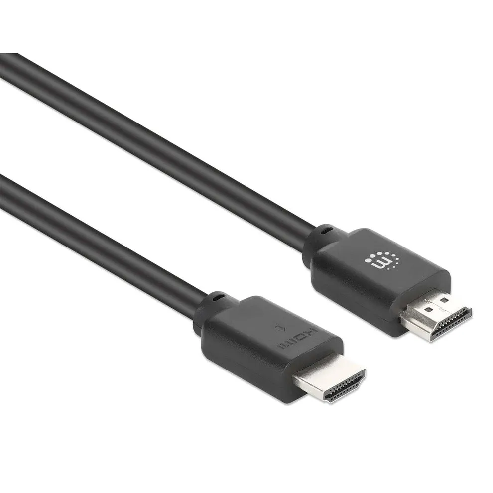 Manhattan 356657 HDMI-Kabel 2 m HDMI Typ A (Standard) Schwarz – Bild 2