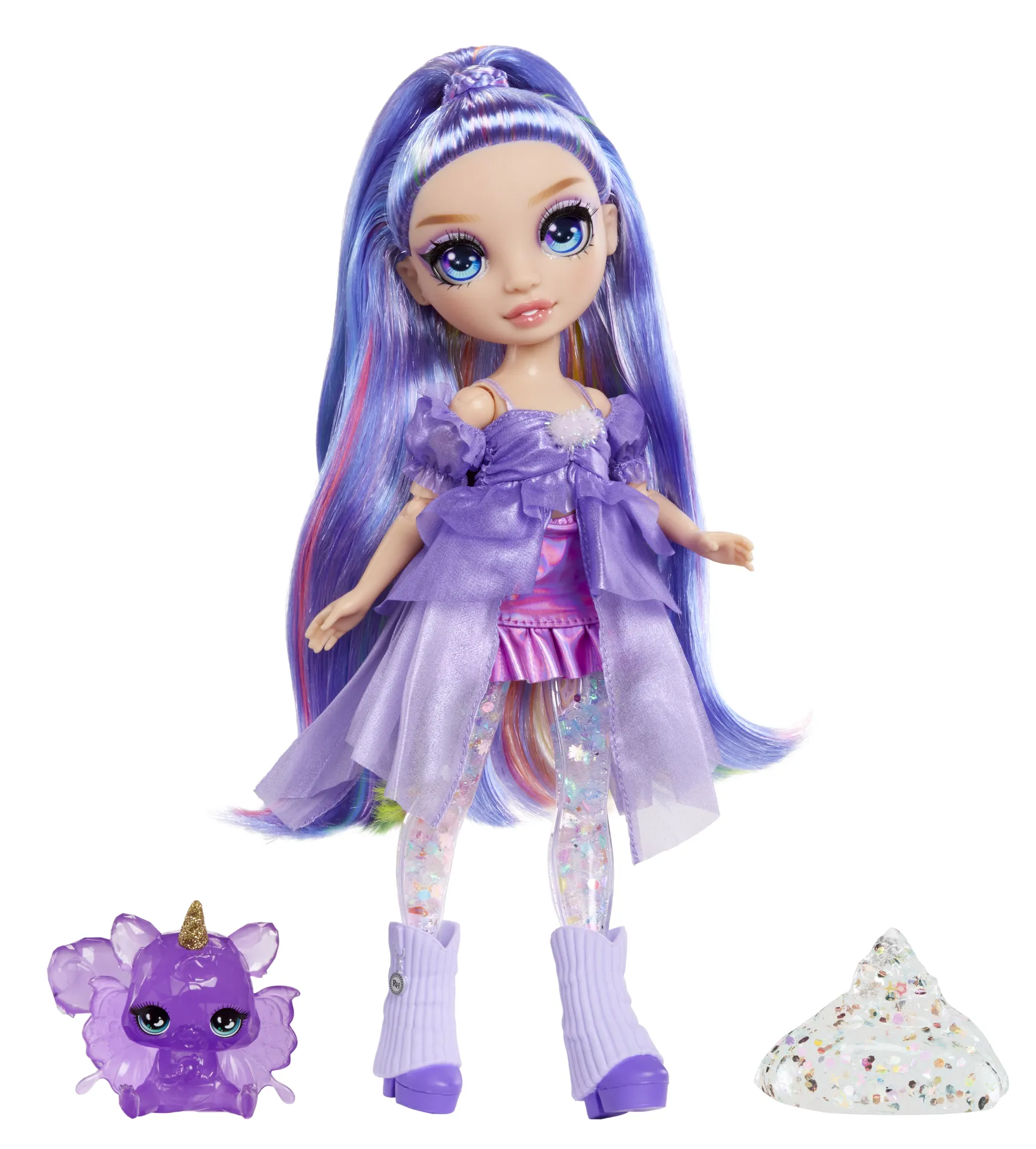 Rainbow High Rainbow Shimmers with Slime Fashion Doll – Violet (purple) Rainbow High Rainbow Shimmers with Slime Fashion Doll – Violet (purple)