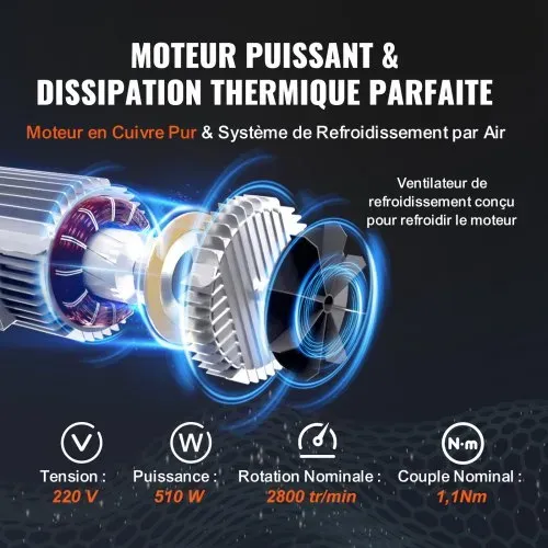 VEVOR 230V Elektrische Seilwinde 125kg bis 250kg Hubhöhe 12m Seilzug Motorwinde 510W Motor Flaschenzug 10m/min Hubgeschwindigkeit Hebezug mit kabelgebundener Fernbedienung Seilhebezug Kettenzug – Bild 4
