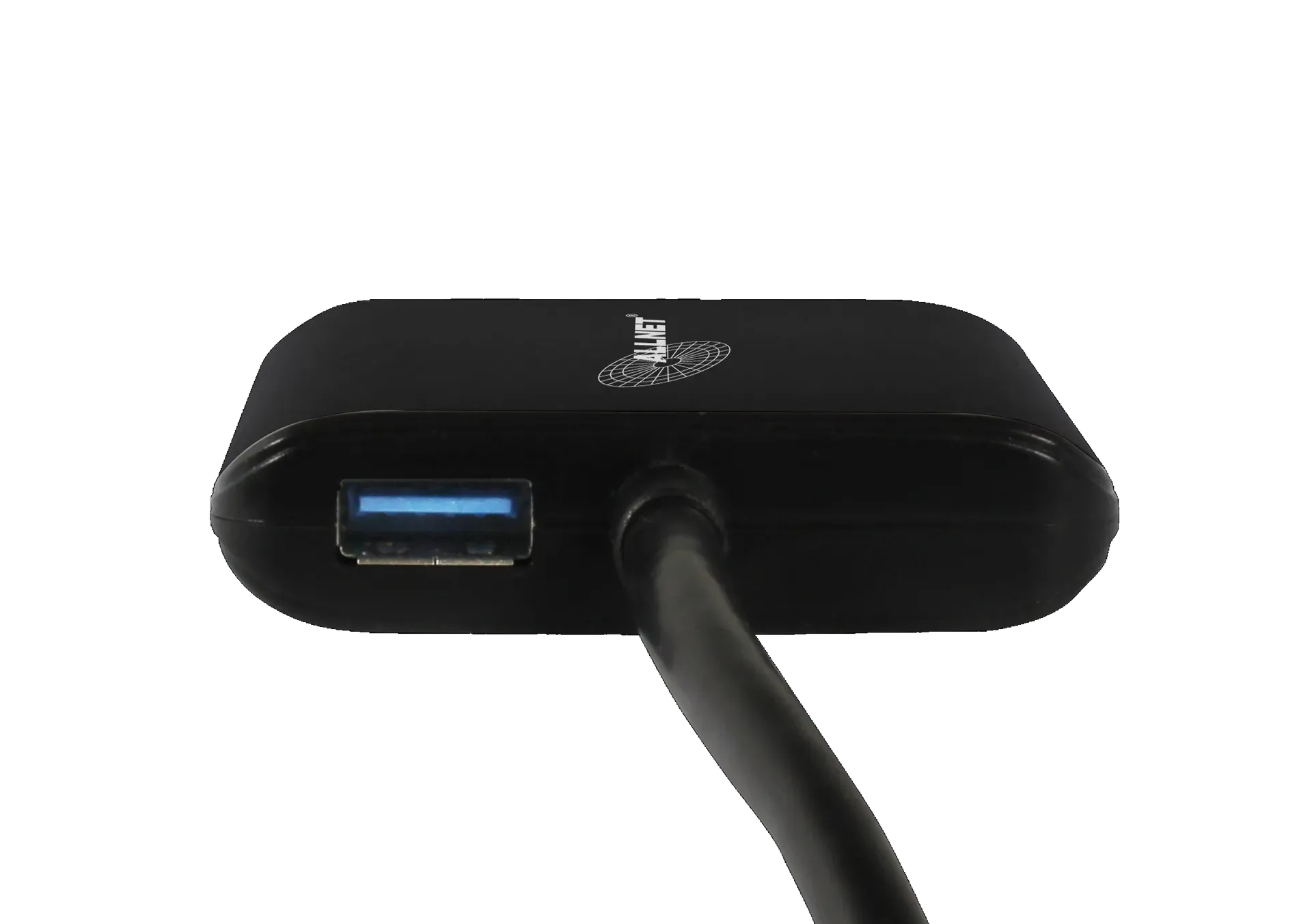 ALLNET USB 3.0 Typ-A Netzwerk Adapter 2x + 1x USB 3.0 Hub ALL-NC-2G-102-USB-A "ALLTRAVEL* – Bild 2