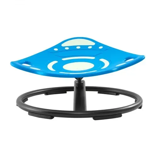VEVOR Drehstuhl Kinder Autismus Sensorischer Drehsitz 75 kg 519x520 mm Blau, ADHS Hilfsmittel für Kinder im Alter von 3-12 Jahren, Förderung von Gleichgewicht Körperkoordination Greifkraft, PP-Material – Bild 8