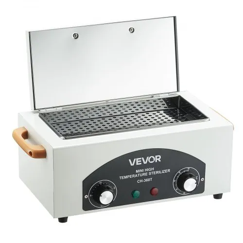 VEVOR Hochtemperatur-Autoklav 2 L 300 W, Hochtemperatur-Reinigungsmaschinenbox mit einstellbarer Temperatur & Zeit, Trockenwärmeschrank-Nagelwerkzeugreiniger Sterilisatorbox für Labore Zuhause VEVOR Hochtemperatur-Autoklav 2 L 300 W, Hochtemperatur-Reinigungsmaschinenbox mit einstellbarer Temperatur & Zeit, Trockenwärmeschrank-Nagelwerkzeugreiniger Sterilisatorbox für Labore Zuhause