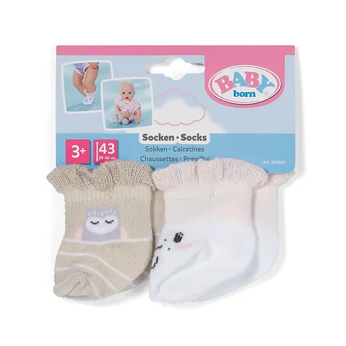BABY born Socks Sheep 2 pair 43cm Puppensocken – Bild 2