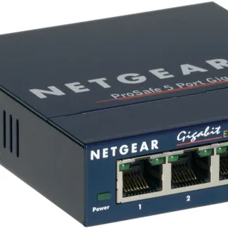NETGEAR GS105 Unmanaged Gigabit Ethernet (10/100/1000) Blau NETGEAR GS105 Unmanaged Gigabit Ethernet (10/100/1000) Blau