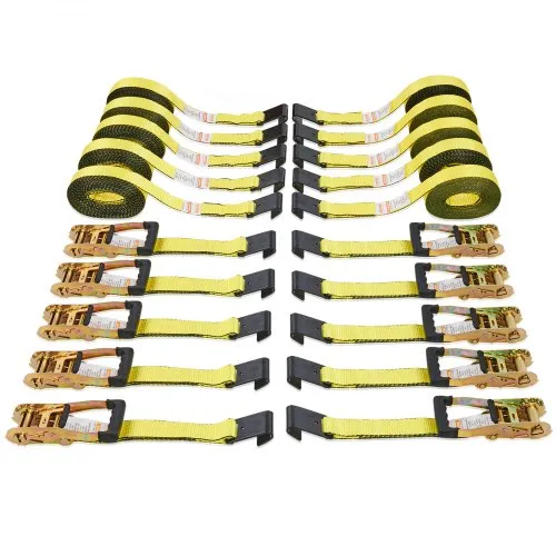 VEVOR 10er-Set Spanngurt 0,05 x 9 m Zurrgurt 4536 kg Ratschenzurrgurt Polyester-Gurt Kohlenstoffstahl-Haken Befestigungsgurt Ratschenspanngurt Ideal für Motorräder Fahrräder Kajaks UTV Boote ATV VEVOR 10er-Set Spanngurt 0,05 x 9 m Zurrgurt 4536 kg Ratschenzurrgurt Polyester-Gurt Kohlenstoffstahl-Haken Befestigungsgurt Ratschenspanngurt Ideal für Motorräder Fahrräder Kajaks UTV Boote ATV
