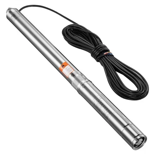 VEVOR Tiefbrunnenpumpe, 750 W Eingangsleistung, 65 L/min Durchfluss, 64 m Förderhöhe, mit 20 m Kabel, externer Steuerkasten, Edelstahl-Wasserpumpe, für industrielle Bewässerung und Heimgebrauch, IP68 – Bild 9