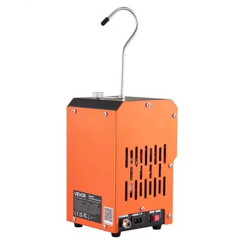 VEVOR Lecksuchgerät mit Rauchgenerator für Kfz 12 V EVAP Vakuumdiagnosegerät mit Integrierter Luftpumpe Manometer Durchflussmesser Ölstandsanzeige 2 Modi für Pkw Motorrad Lkw Boot und ATV – Bild 9
