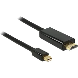Adapterkabel miniDP Stecker > HDMI-A Stecker Adapterkabel miniDP Stecker > HDMI-A Stecker
