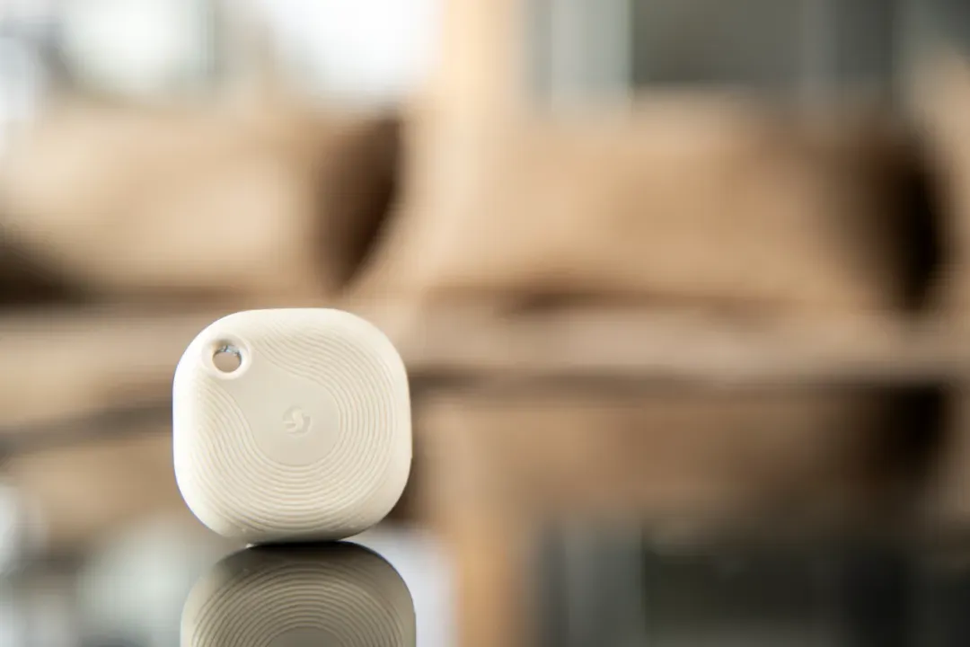 Shelly · Plug & Play · "Blu Button Tough Ivory" · Schalter & Dimmer · Bluetooth · Batterie · Hellbeige – Bild 3