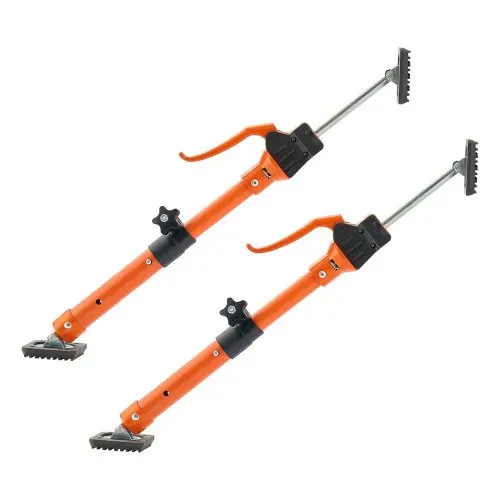 VEVOR Einhandstütze, 2 Stk., Deckenstütze 40–60cm, Teleskopstütze aus Stahl, Montagestütze bis zu 100kg Kapazität zum Installieren von Schränken, Anheben von Trockenbauwänden, Frachtstangen – Bild 9